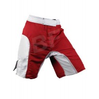Red/White Men fighter mma Shorts